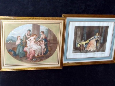 Lot 92 - After Jean-Honore Fragonard LE BAISER A LA...