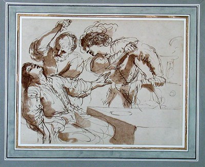 Lot 119 - After Il Guercino [CLASSICAL SCENE] Sepia...