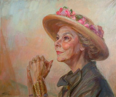 Lot 101 - Jane Mendoza 20th Century PORTRAIT OF IRENE...