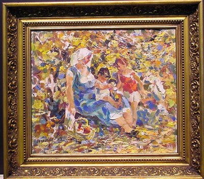 Lot 127 - John Edward Costigan 1888-1972 MOTHER AND...