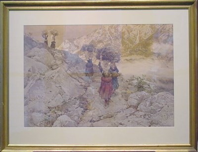 Lot 190 - Enrico Coleman Italian, 1846-1911 ITALIAN...