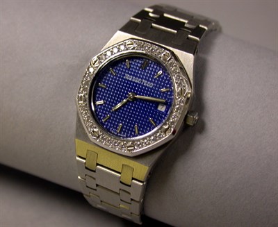 Lot 273 - Lady's Wristwatch The stainless steel...