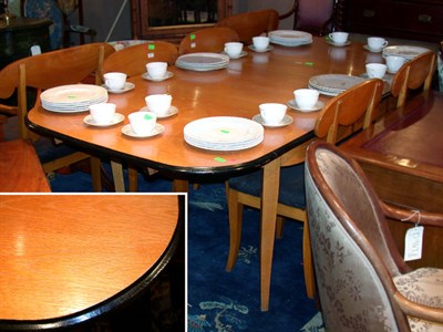 Lot 302 - Biedermeier Style Fruitwood Table Including...