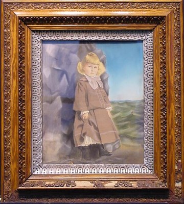 Lot 33 - American School 19th/20th Century LITTLE GIRL...