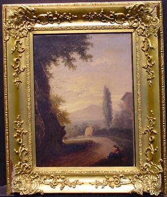 Lot 25 - British School 19th Century WOMAN AT SIDE OF...