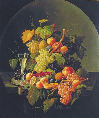 Lot 70 - Severin Roesen American, 1815-1872 NATURE'S...