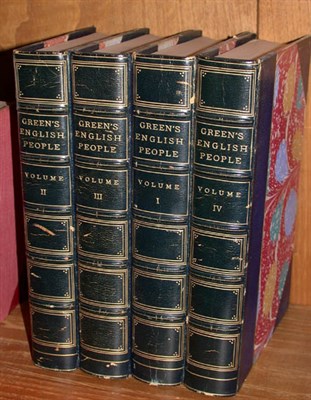 Lot 463 - [BINDINGS] GREEN, J.R. A Short History of the...