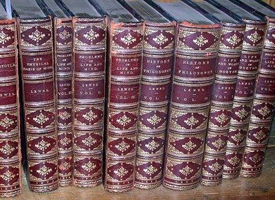 Lot 465 - [BINDINGS] LEWES, GEORGE HENRY Works Plates....