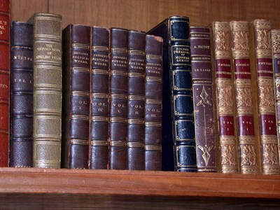 Lot 469 - [BINDINGS] Group of 19 vols. Small 8vo, bound...