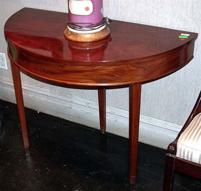 Lot 178 - Pair of Georgian Style Mahogany Consoles...