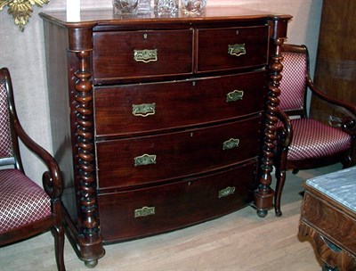 Lot 310 - Victorian Mahogany Chest of Drawers