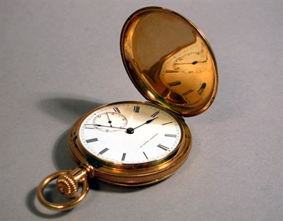 Lot 32 - Gold Pocket Watch 18 kt. yellow gold, the...
