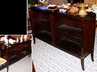 Lot 119 - Pair of Mahogany Low Bookcases Designed by...
