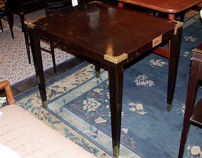 Lot 130 - Brass Mounted Mahogany Side Table Designed by...