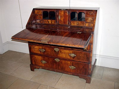 Lot 169 - George II Walnut Bureau 18th Century The...