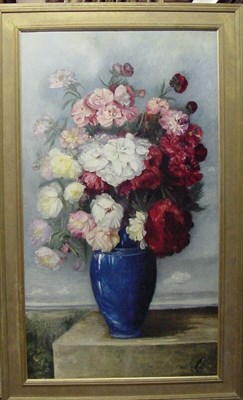 Lot 28 - L. Gaillard French, 19th century FLORAL STILL...