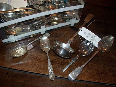 Lot 370 - Miscellaneous Group of Silver Flatware...
