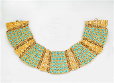 Lot 731 - Boldly Scaled Egyptian Revival Style Faux...