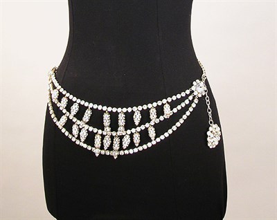 Lot 739 - Sensational Chanel Belt Circa 1960 Composed of...