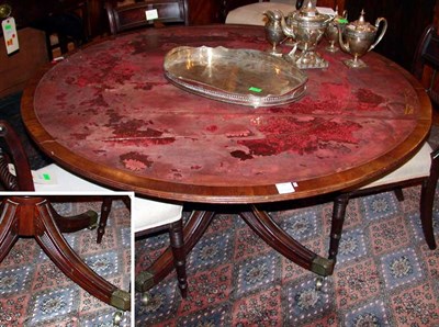 Lot 409 - George III Mahogany Breakfast Table