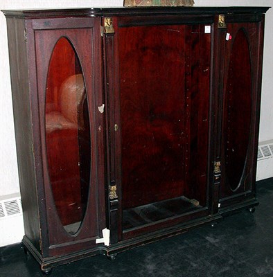 Lot 326 - Empire Style Mahogany Bookcase