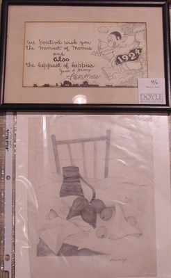 Lot 9 - Bradley 20th Century TABLE TOP STILL LIFE...