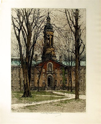 Lot 212 - Luigi Kasimir HOLDER HALL, PRINCETON; NASSAU...