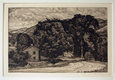 Lot 231 - Luigi Lucioni THE MILL; POMFRET CHURCH; MY...