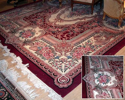 Lot 620 - Indian Carpet India, contemporary The central...