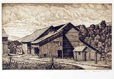 Lot 318 - Luigi Lucioni THE BIG WILLOW; ROUTE 7; THE...