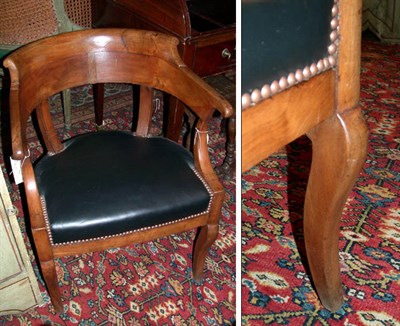 Lot 680A - Empire Mahogany Armchair Early 19th century...