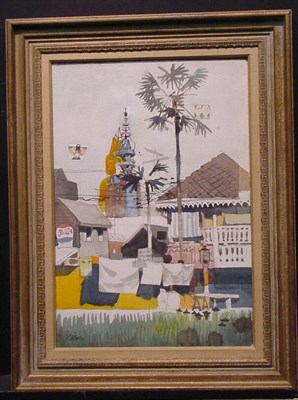 Lot 59 - Dong Kingman American, 1911-2000 LAUNDRY...