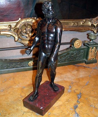 Lot 145 - Italian Bronze Figure of Mars After...