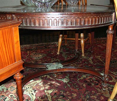 Lot 166 - Louis XVI Style Mahogany Dining Table...