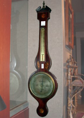 Lot 414 - George III Style Marquetry Inlaid Mahogany...