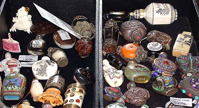 Lot 309 - Group of Chinese Silver, Cloisonne, Ivory,...
