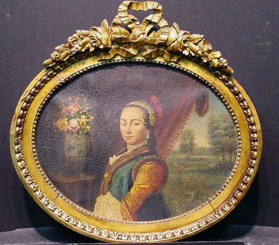 Lot 12 - Continental School 19th Century PORTRAIT OF A...