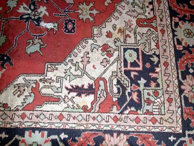 Lot 545 - Heriz Style Carpet Turkey, contemporary The...