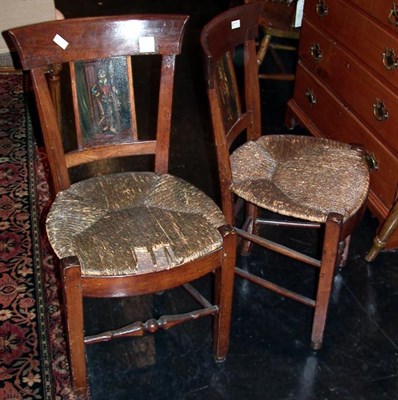 Lot 217 - Set of Three Neoclassical Style Painted Walnut...