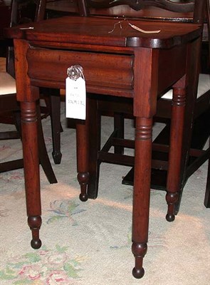 Lot 135 - American Mahogany Side Table