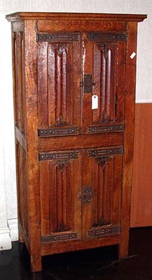 Lot 172 - English Provincial Oak Cabinet