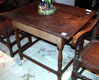 Lot 129 - Jacobean Style Walnut Work Table