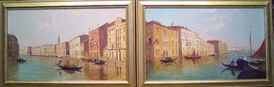 Lot 9 - Venetian School 19th Century GRAND CANAL: TWO...