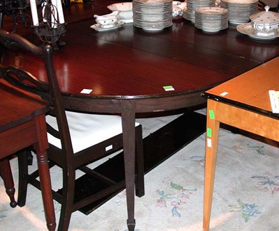 Lot 262 - Georgian Style Mahogany Dining Table Including...