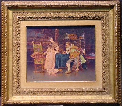 Lot 28 - Adriano Cecchi Italian, 1850-1936 MY KINGDOM...