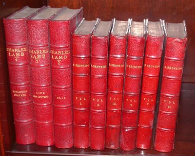 Lot 458 - [BINDINGS] BROWNING, ELIZABETH BARRETT. The...