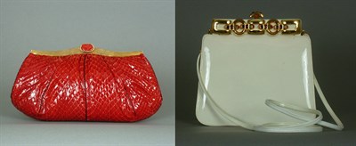 Lot 812 - Two Judith Leiber Handbags The first an...
