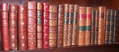 Lot 477 - [BINDINGS] Group of 20 volumes in full or half...