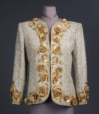 Lot 143 - Valentino Couture Evening Jacket 1980s...