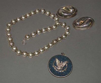 Lot 42 - Group of Assorted Silver Jewelry